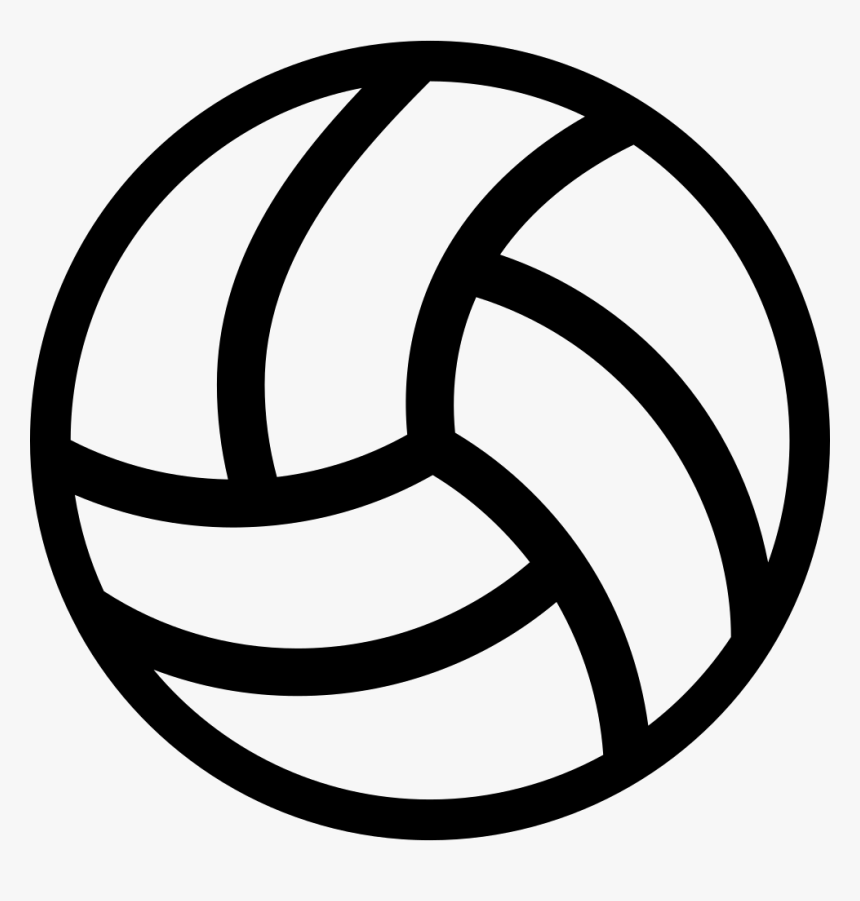 Png File Svg - Volleyball Ball Icon, Transparent Png