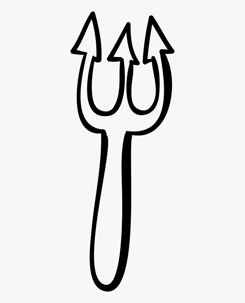 Trident Clipart Svg - Icon, HD Png Download