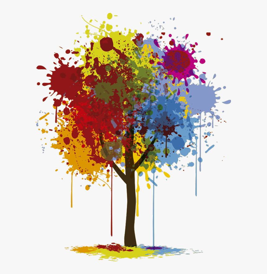 Wall Painting Splash Paint, HD Png Download