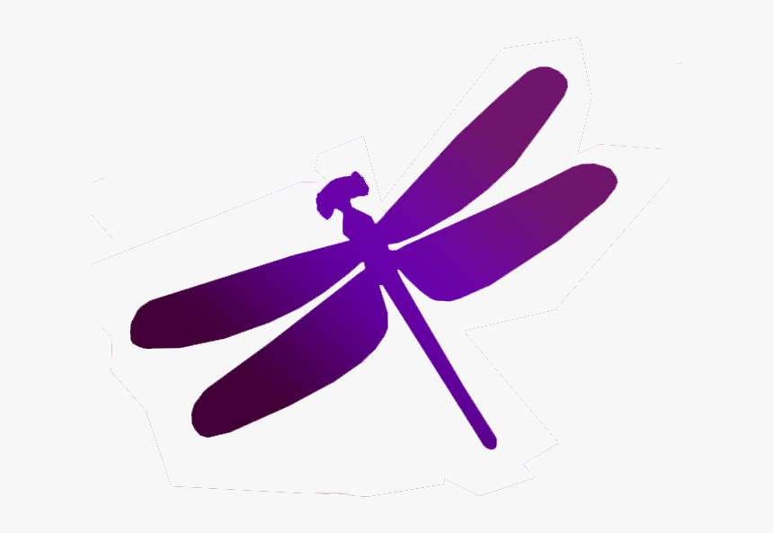 Stencil Art Dragon Fly, HD Png Download