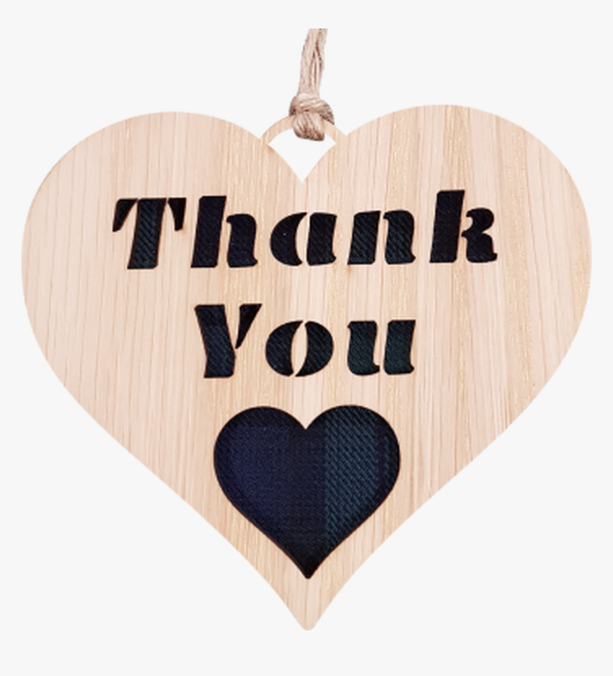Thank You Heart Hanging Plaque, HD Png Download