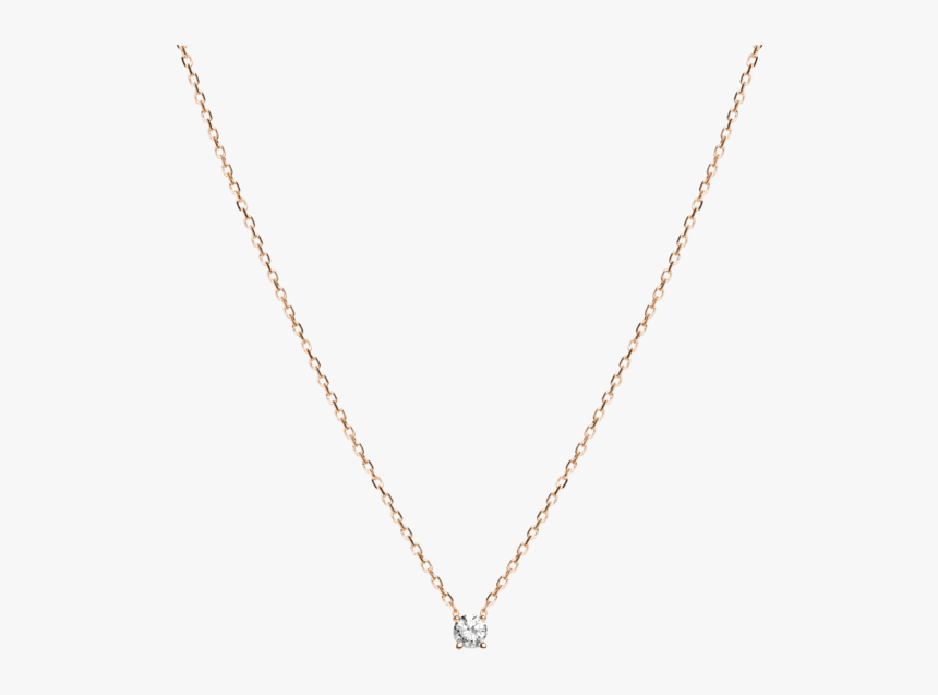 Medium Diamond Pendant Necklace - Pendant, HD Png Download