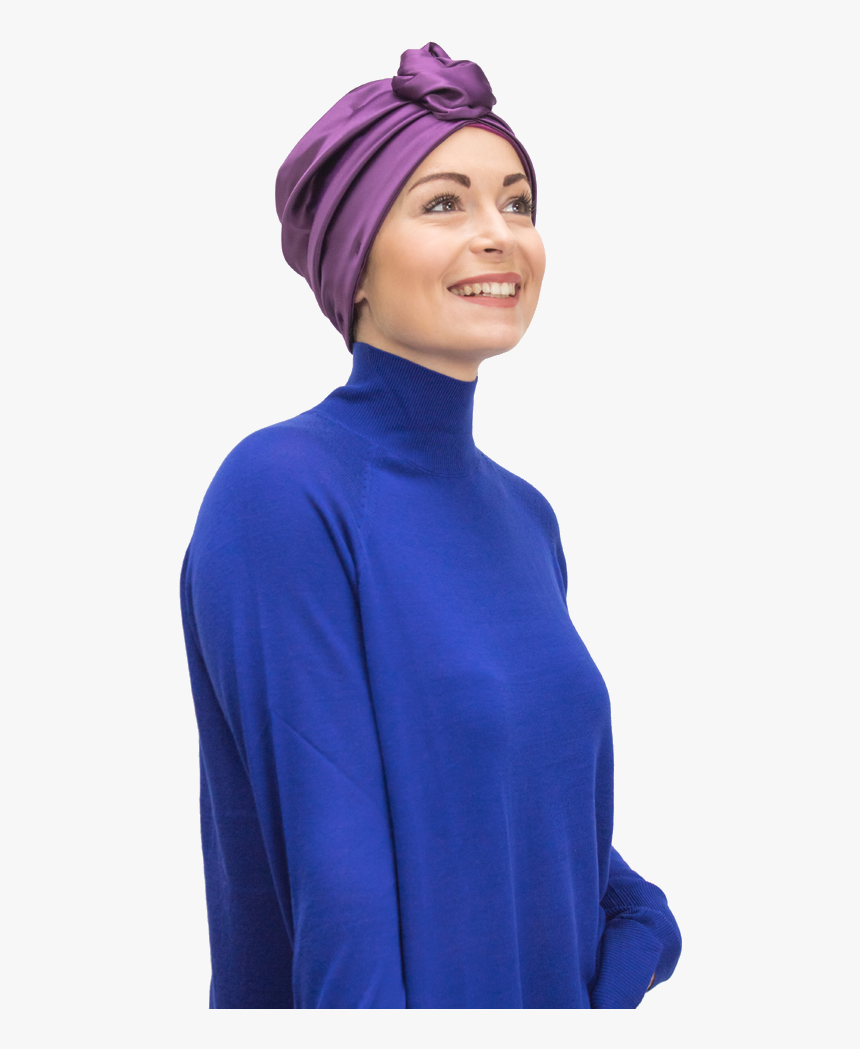 Evening Wear Chemo Turbans - Velvet, HD Png Download