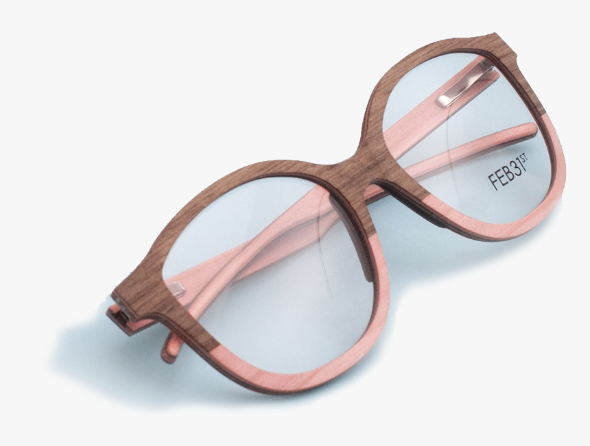 Feb31st Wooden Glasses, HD Png Download