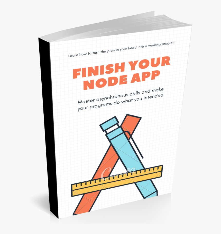 Node Doesn T Wait For Your Database Call To Finish - Poster, HD Png Download
