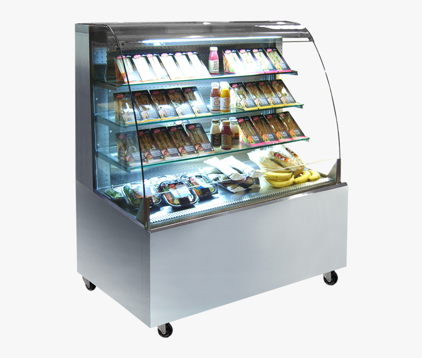 Commercial Glass Grab And Go Refrigerator , Png Download Refrigerator