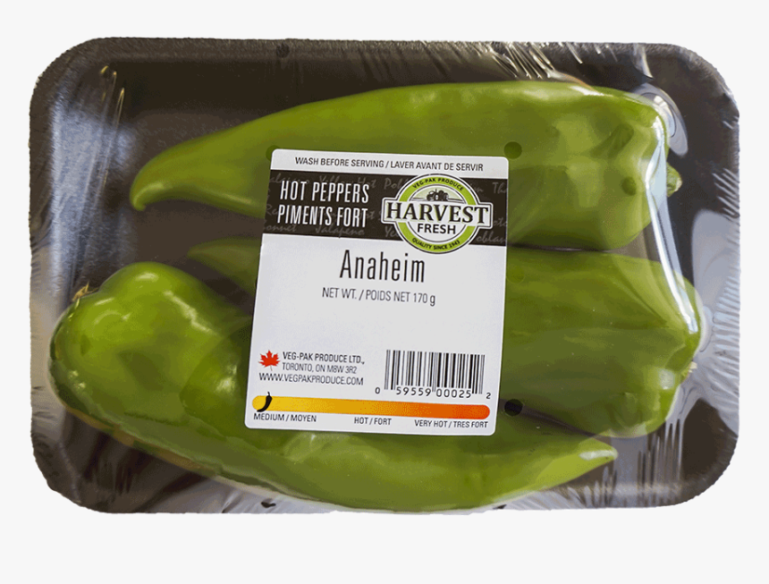 Harvest Fresh Anaheim Pepper - Bell Pepper, HD Png Download