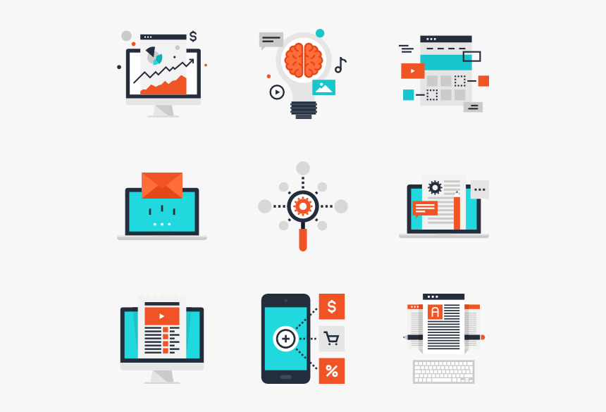 New Digital Flat Icon, HD Png Download