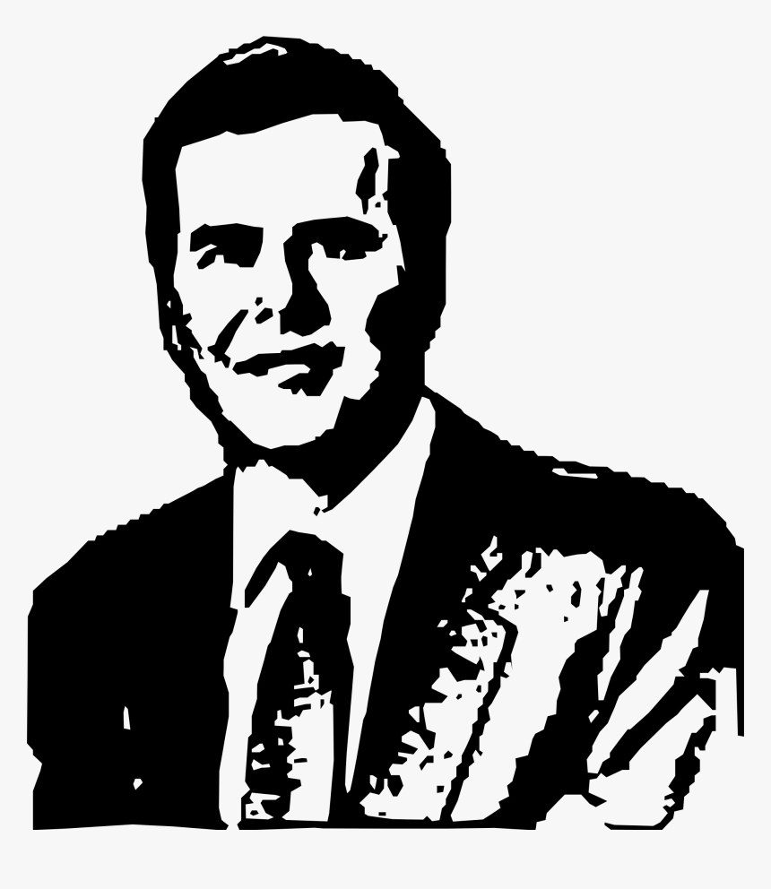Bush Outline Cliparts - Jeb Bush Clipart, HD Png Download