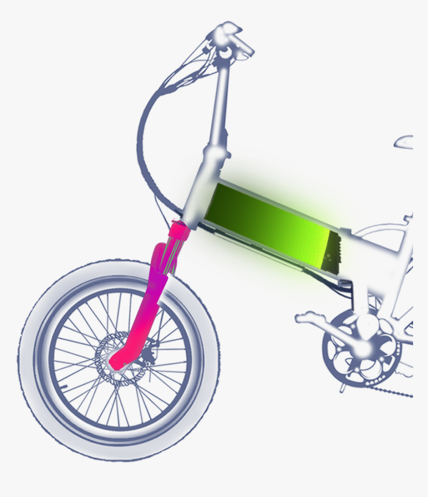 Best Full Suspension Folding Ebike Made In India, HD Png Download