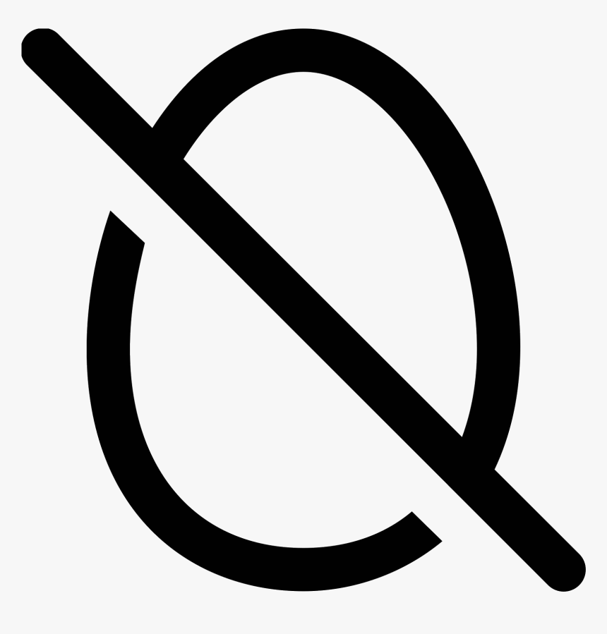 Eggs Vector Black And White - Egg Free Png, Transparent Png