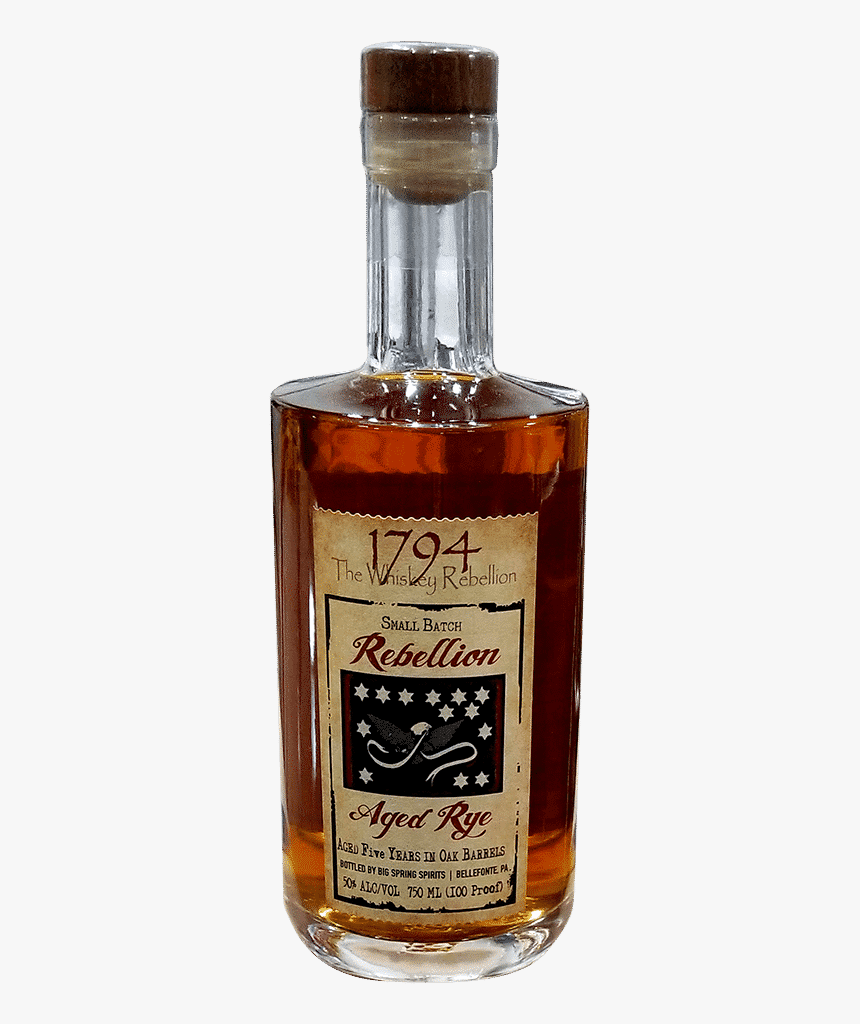 1794 The Whiskey Rebellion Aged Rye - Tennessee Whiskey, HD Png Download