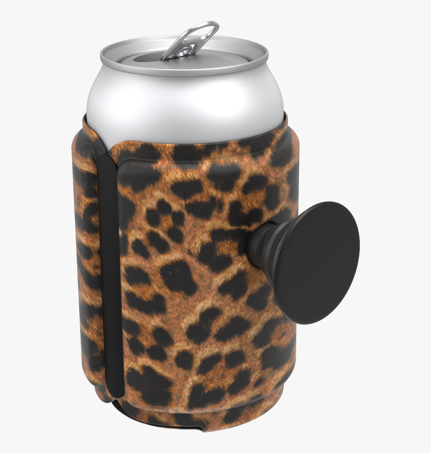 Leopard Prowl Can Holder - Popthirst Can Holder Blue Nebula, HD Png Download
