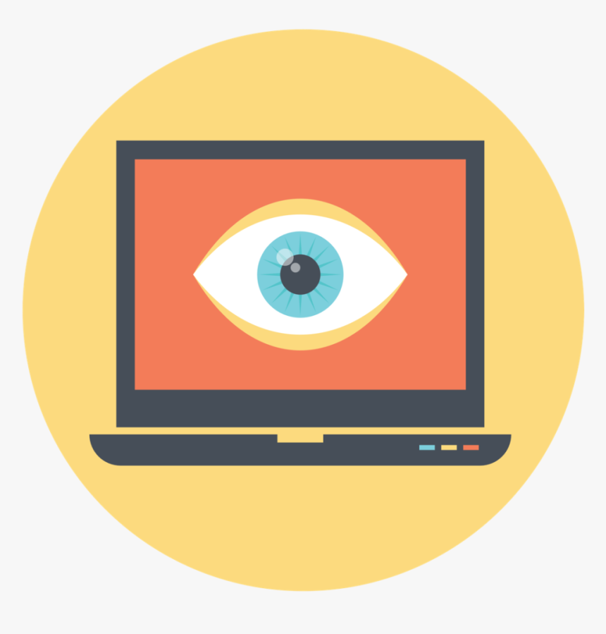 Eye Surveillance - Circle, HD Png Download