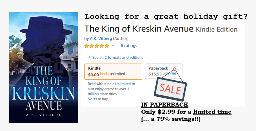 Limited Time Amazon Sale Paperback Edition Of The King, HD Png Download