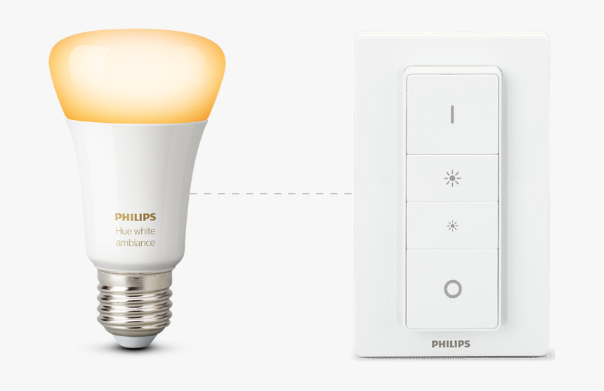 Hue Dimmer Switch Lights That Think For Themselves - Compact Fluorescent Lamp, HD Png Download