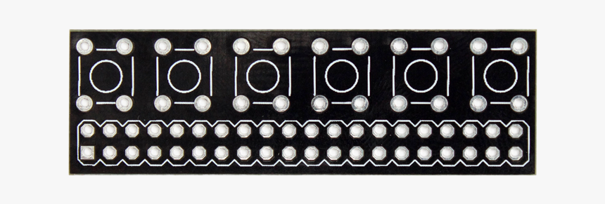 Gpio Button Adapter Pcb - Circle, HD Png Download