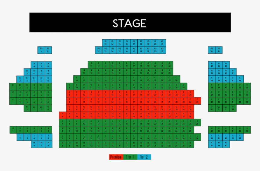 Fpa Seating Chart - Easy Watermelon Pixel Art, HD Png Download