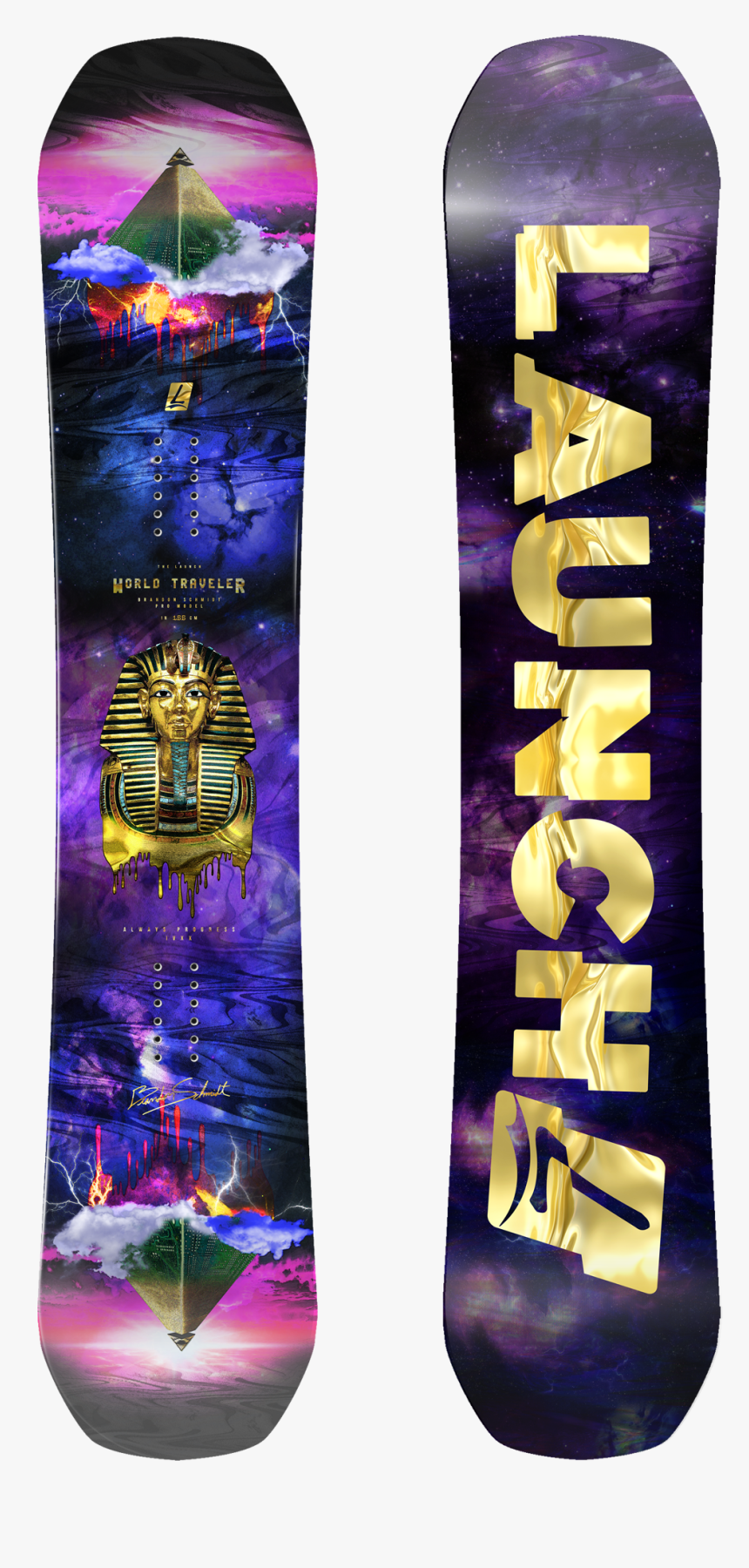 Launch 2018 World Traveler Snowboard, HD Png Download