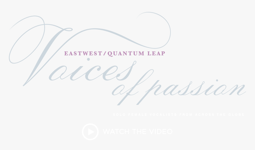 Voices Of Passion - Eastwest Voices Of Passion, HD Png Download