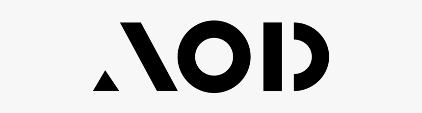Aod Logo Icon Black - Circle, HD Png Download