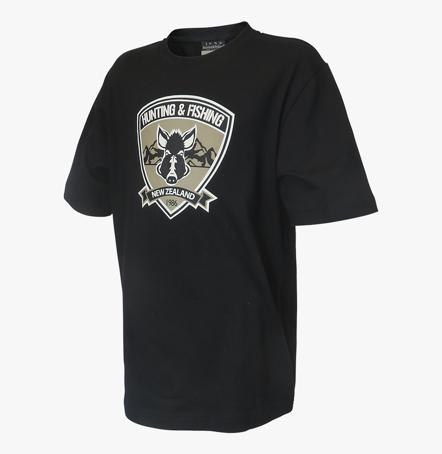 Hunting & Fishing New Zealand Kid S Icon Tee 
 Title - Active Shirt, HD Png Download