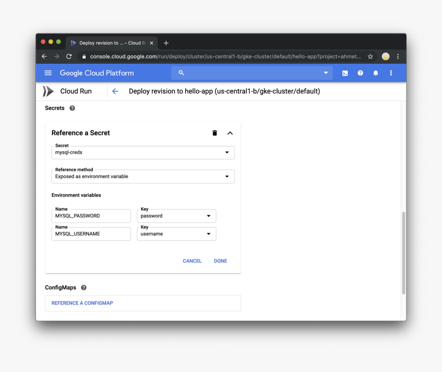 Cloud Run Gcp - Zeppelin Dynamic Forms Load File, HD Png Download