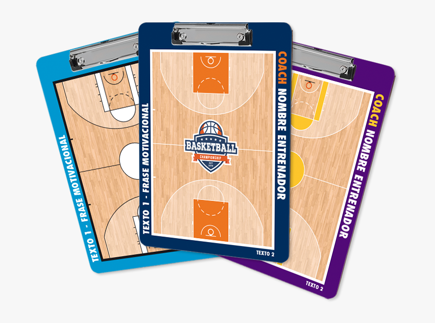 Pizarra Velleda Basquet Entrenador Coach - Pizarras Baloncesto, HD Png Download