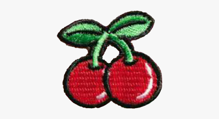 Cherry Clipart Frout - Cherry Embroidered Patch Pins, HD Png Download