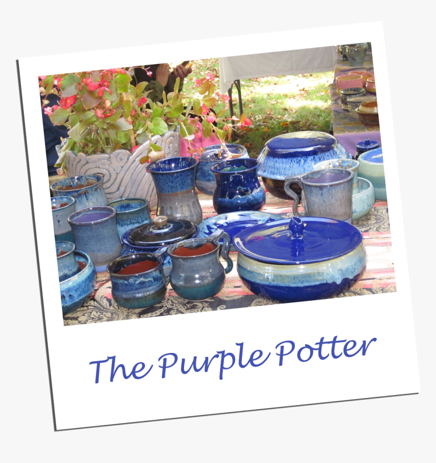 Polaroid Blue Pottery, HD Png Download