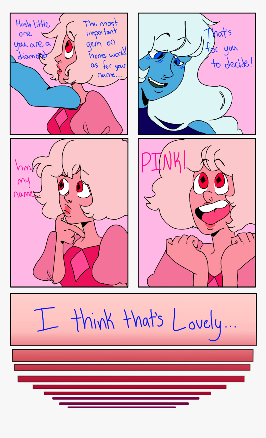 Pink Diamond Steven Comic, HD Png Download