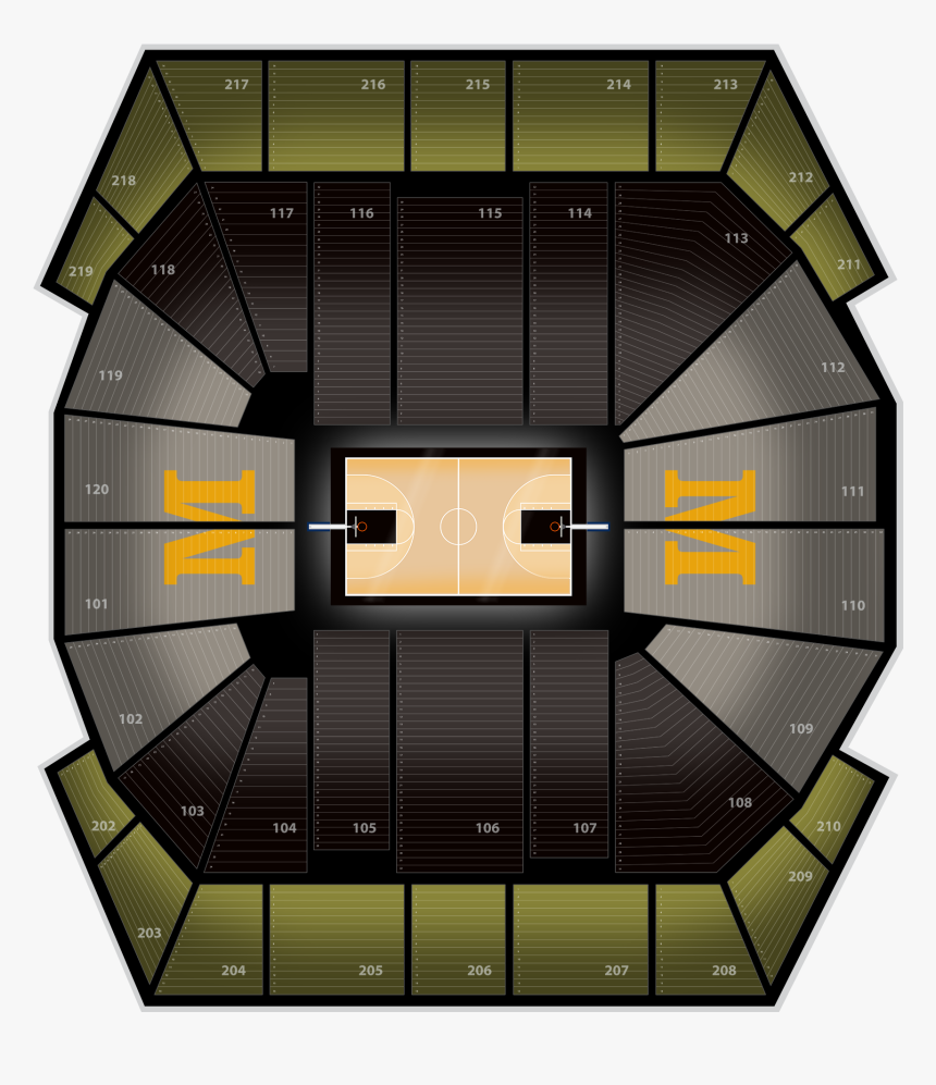 Mississippi State Basketball At Missouri Basketball - Architecture, HD Png Download