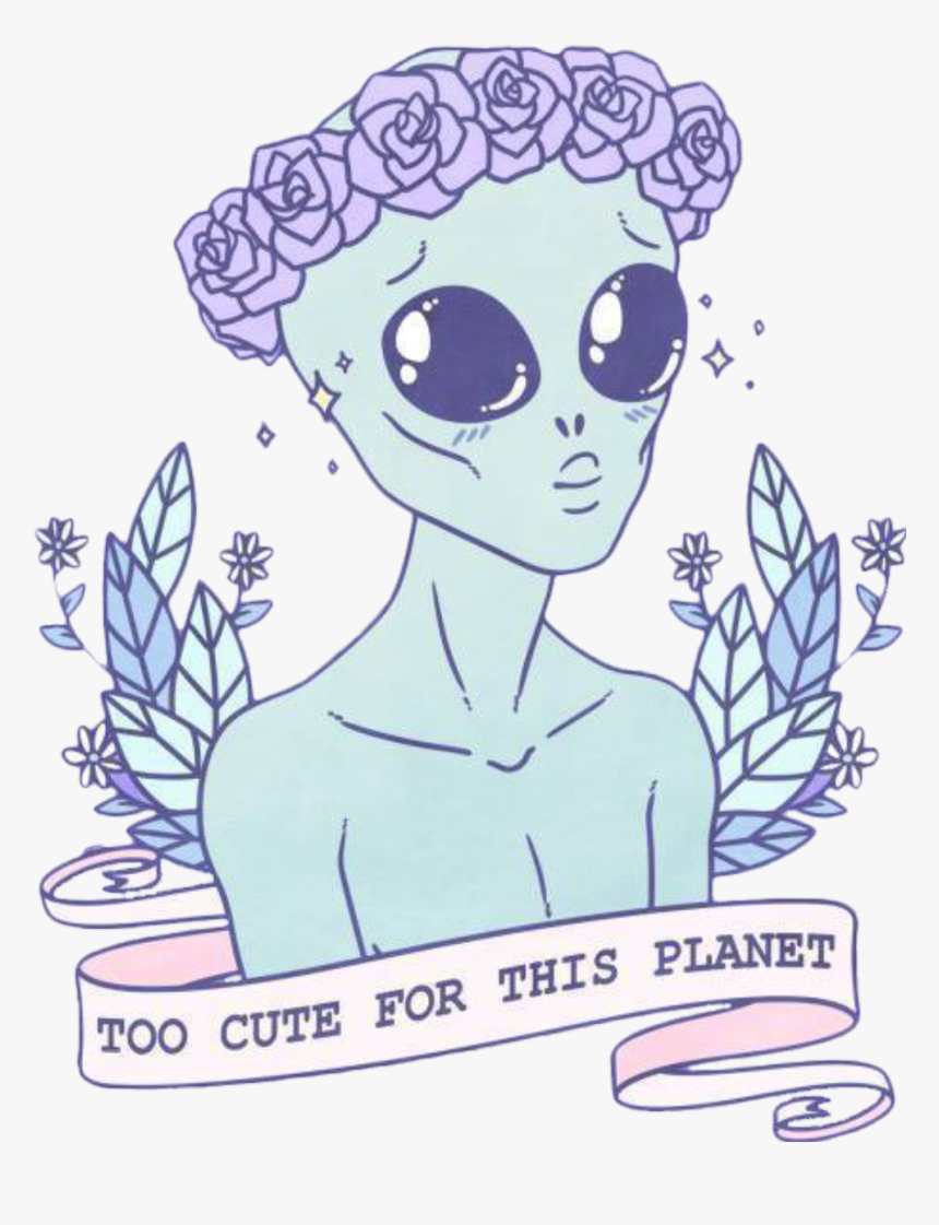 Ufo Clipart Transparent Tumblr - Тамблер Нло, HD Png Download