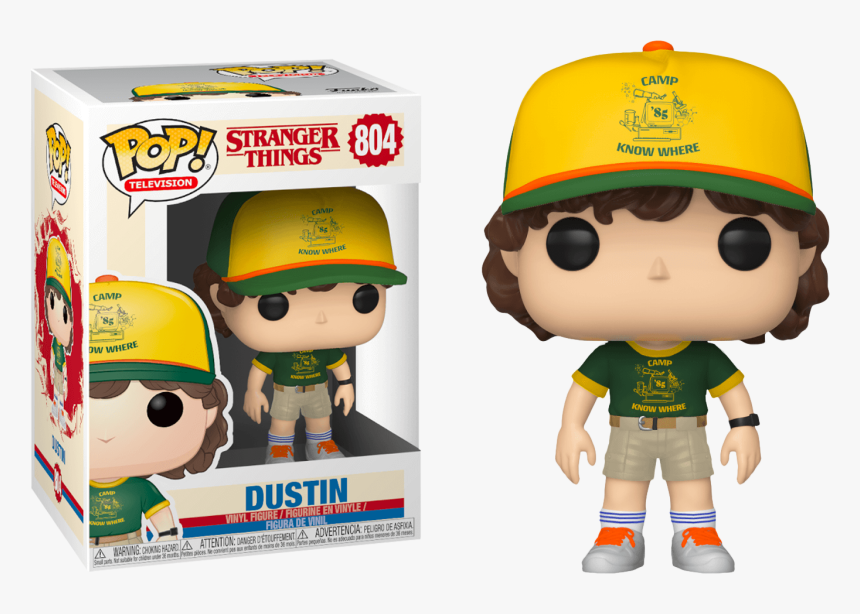 Funko Stranger Things Pop Dustin Pop - Outfit De Dustin De Stranger Things 3, HD Png Download