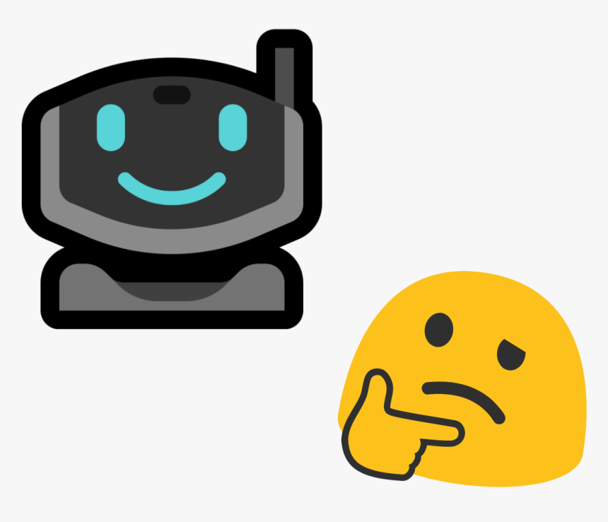 Ms Robot Blobthink - Smiley, HD Png Download