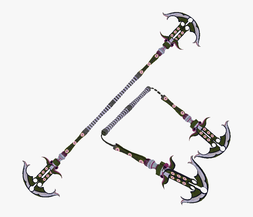 Final Fantasy Wiki - Trident Weapon Fantasy, HD Png Download
