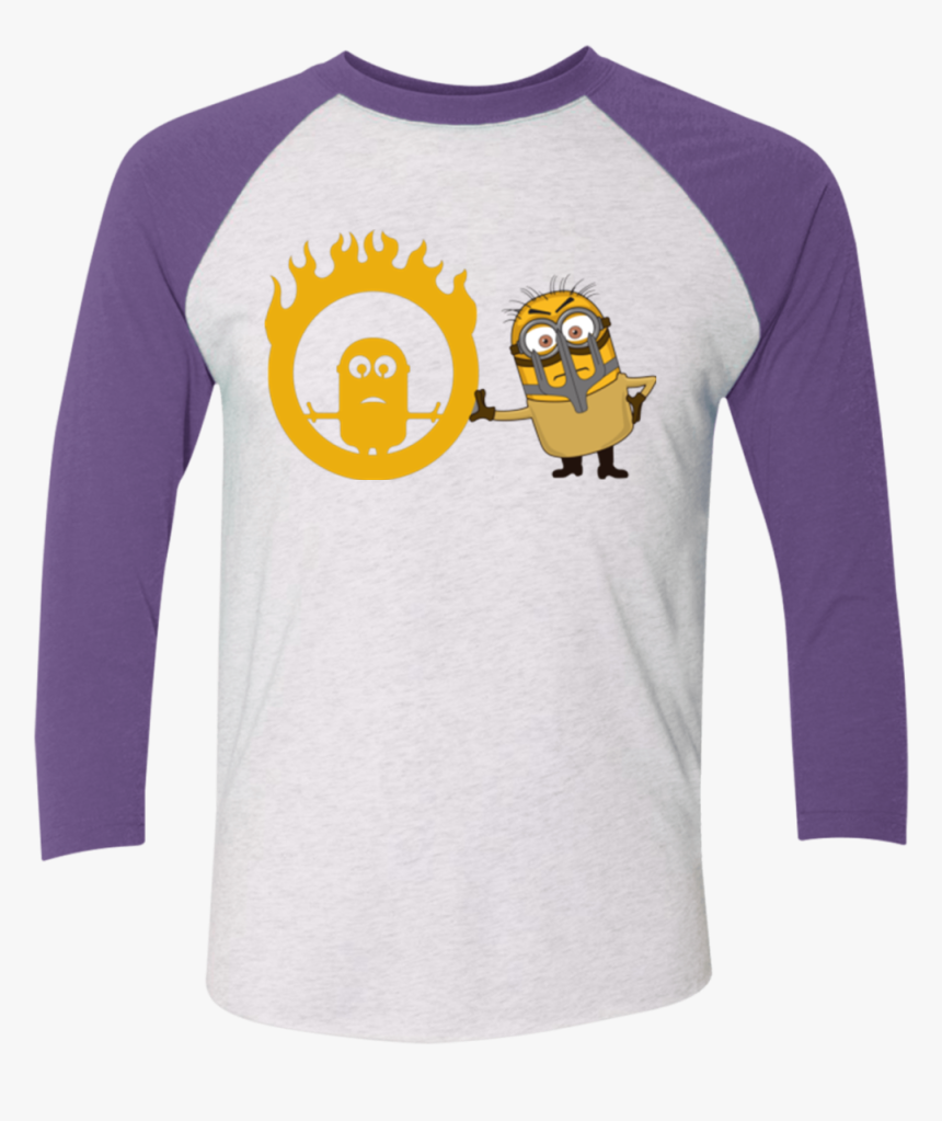 Mad Minion Men S Triblend 3/4 Sleeve - Cv 22 Osprey T Shirt, HD Png Download