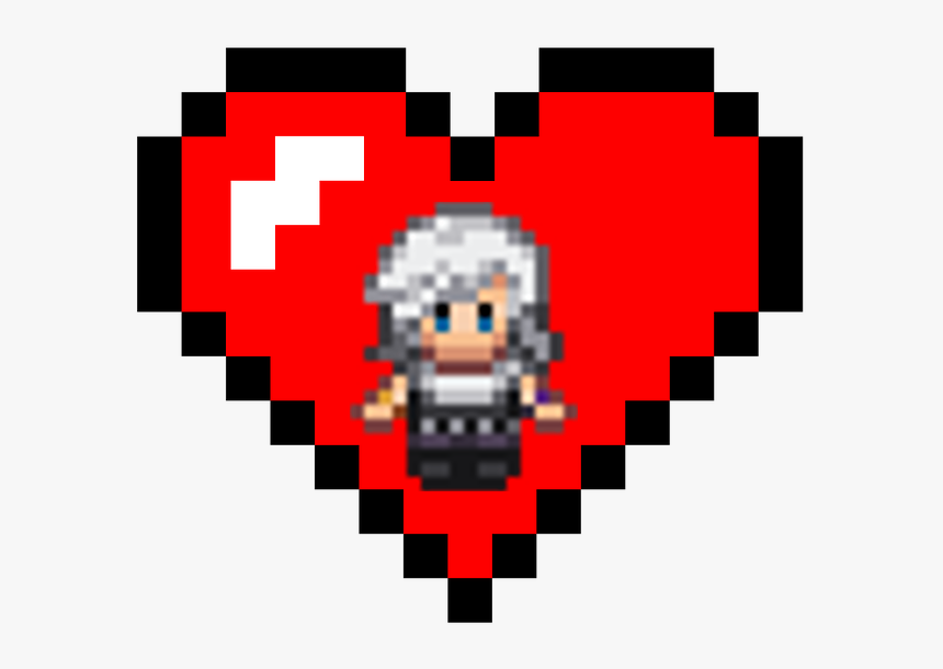 Ofwheof - Heart Pixel Art, HD Png Download