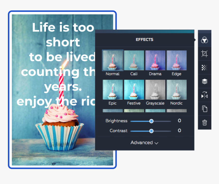 Custom Tumblr Post Design - Cupcake, HD Png Download