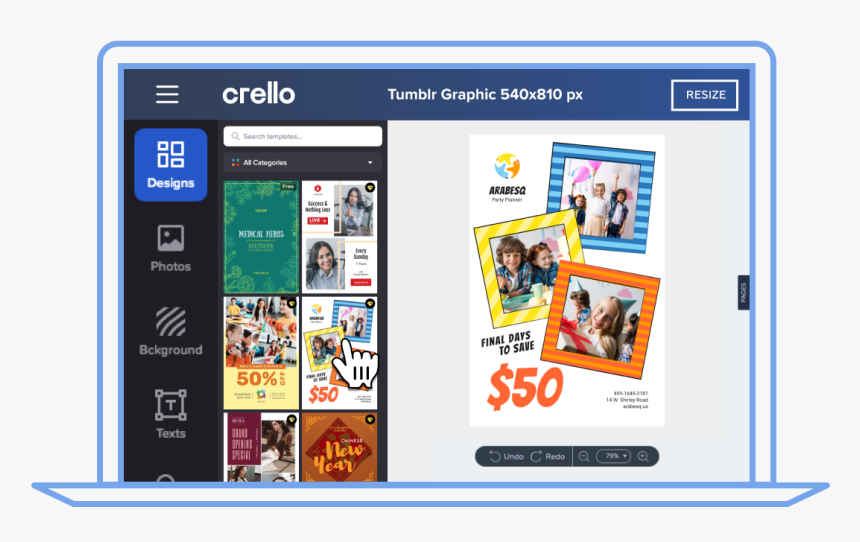 Select Template Screen - Template, HD Png Download