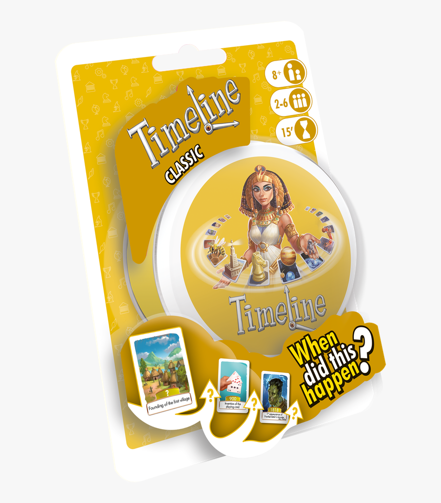 Classic - Timeline Classic Board Game, HD Png Download