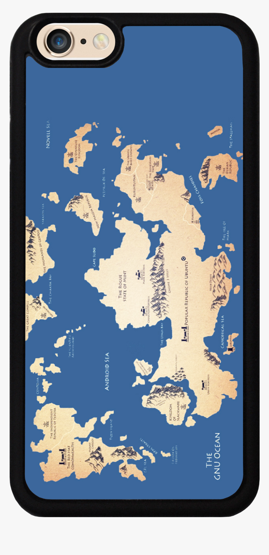 World S Map For Kindle Fire - Mobile Phone Case, HD Png Download