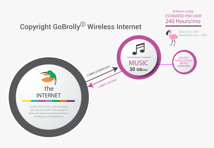 Amount Of Data And Bandwidth Required For Streaming - Circle, HD Png Download