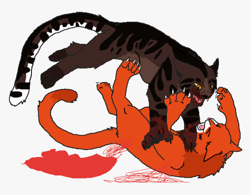 Hollyleaf's Death, HD Png Download