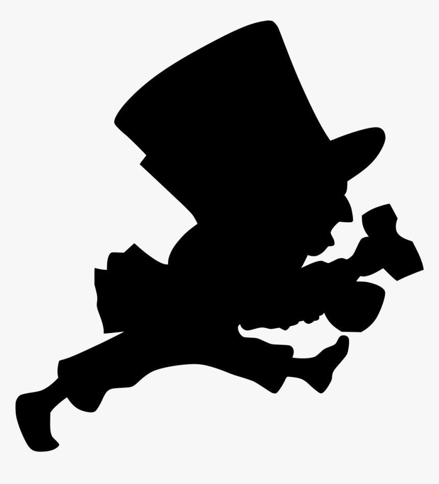 Alice In Wonderland Siluet, HD Png Download