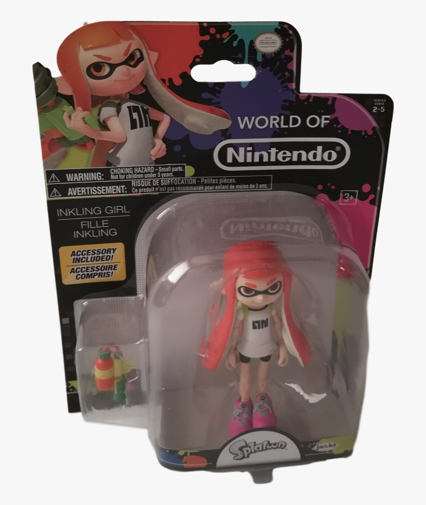World Of Nintendo Inkling Figure, HD Png Download