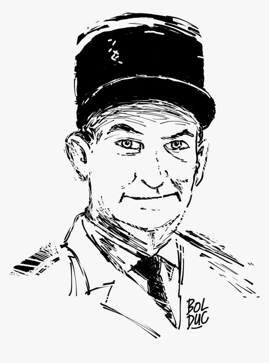 Mozart Drawing Portrait - Film Actors Drawings, HD Png Download