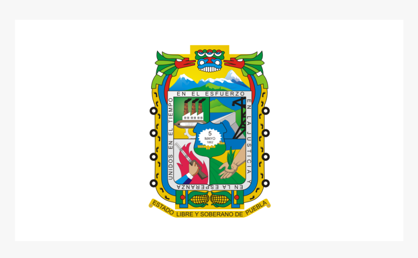 Mx Pue Puebla Flag Icon - Puebla Mexico State Flag, HD Png Download
