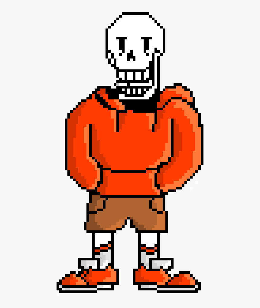 Swap Papyrus By Portal Master Vers - Papyrus Underswap Sprite Png, Transparent Png