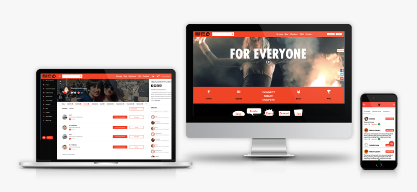 Social Networking Platform - Tablet Computer, HD Png Download